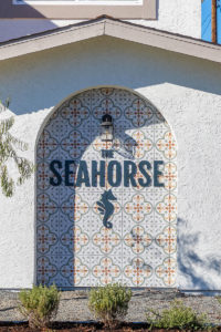 Seahorse Front of Community