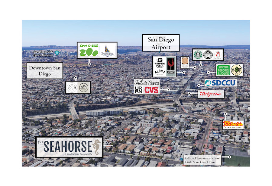 Seahorse SD Neighborhood Map